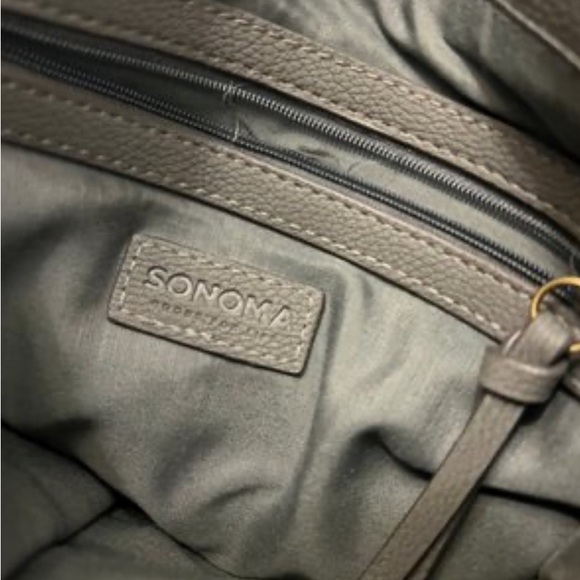 SONOMA TOP FLAP CROSSBODY BAG PURSE - Picture 6 of 6